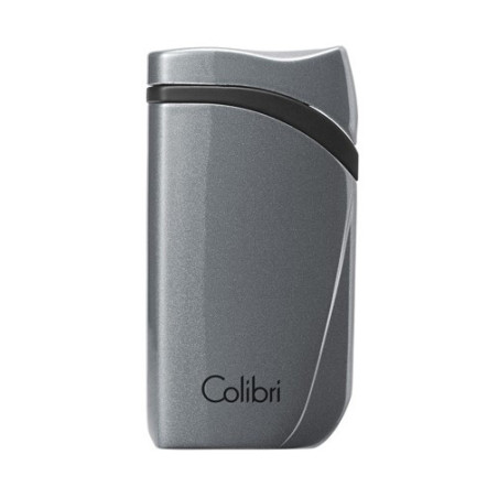 Купить Зажигалка сигарная Colibri Falcon, серый металлик 