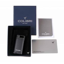 Купить Зажигалка сигарная Colibri Belmont, черная 