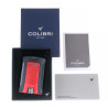 Купить Зажигалка сигарная Colibri Daytona, черно-красная 