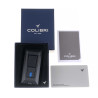 Купить Зажигалка сигарная Colibri Stealth (тройное пламя), черный металлик 