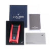 Купить Зажигалка сигарная Colibri Stealth (тройное пламя), красный металлик 