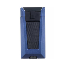 Купить Зажигалка сигарная Colibri Stealth (тройное пламя), синий лак Navy 